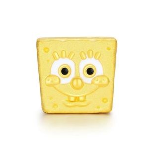 New Sterling Silver 925 SpongeBob SquarePants bracelet charm